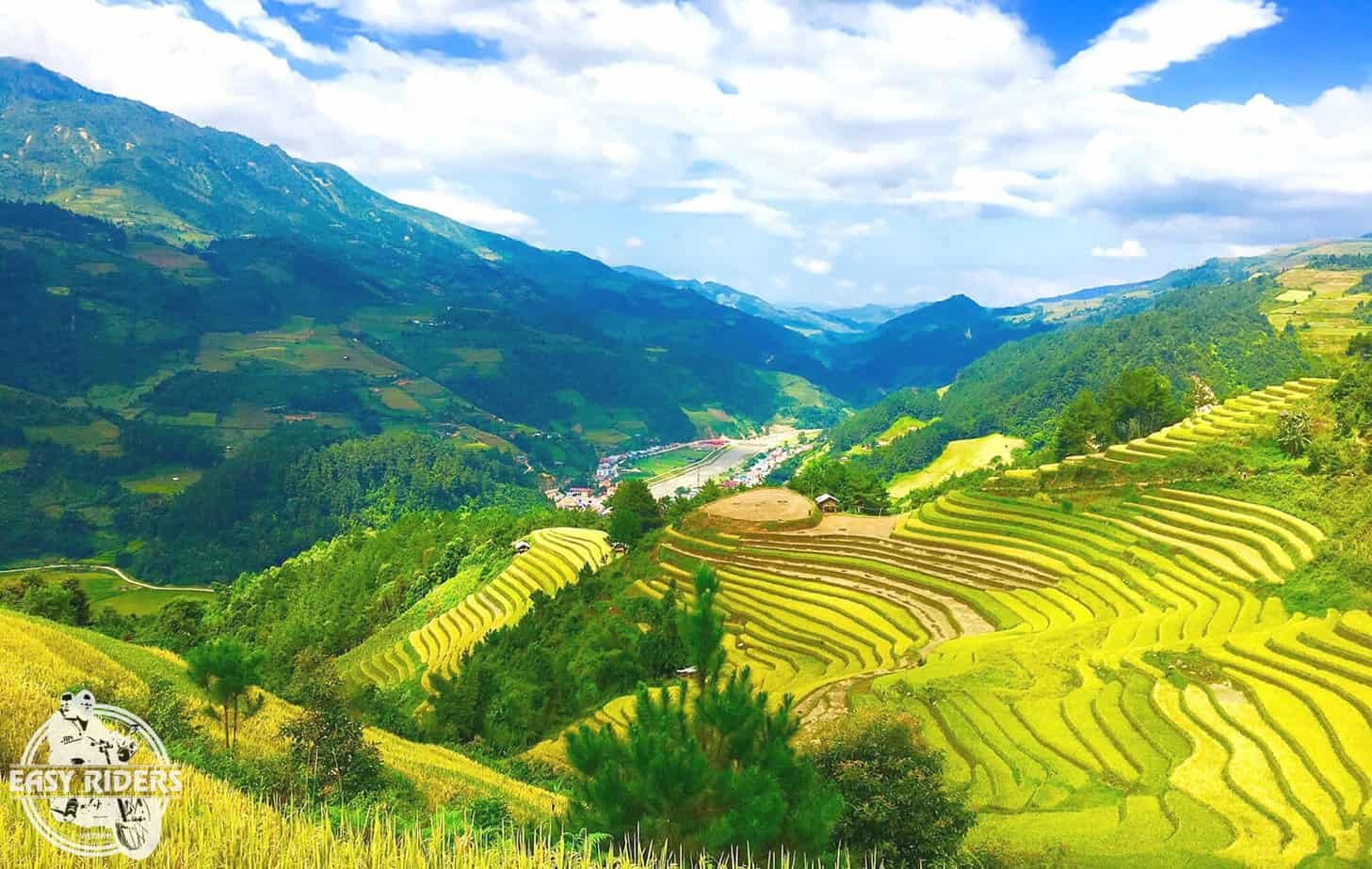 Rice terraces in Y Ty, Lao Cai, Vietnam